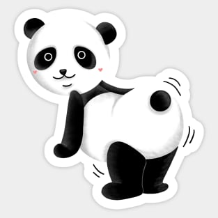 Panda Twerking Sticker